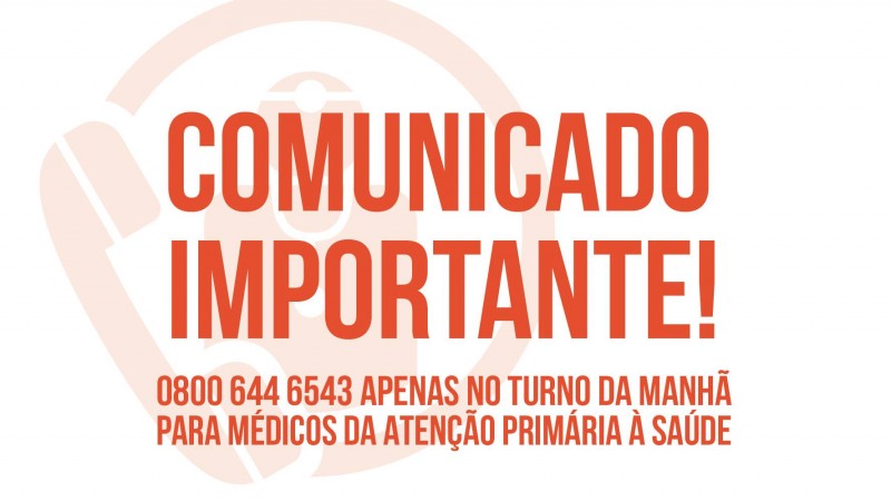 Comunicado Teleconsultorias - TelessaúdeRS
