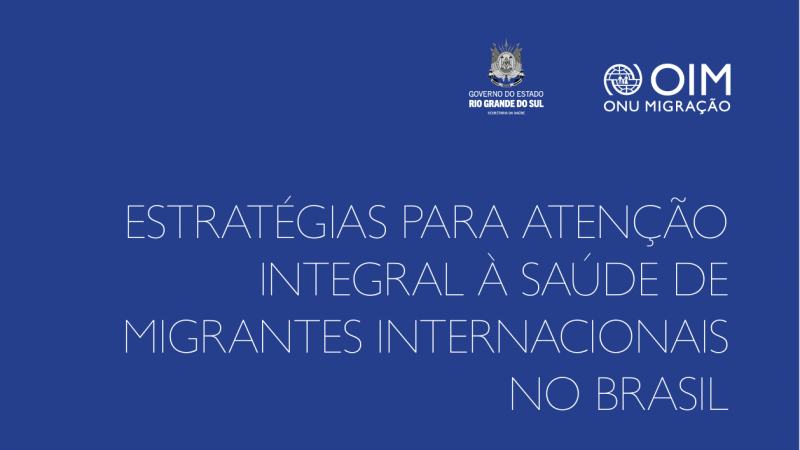 Livro Estrategias para atencao integral a saude de migrantes internacionais no brasil