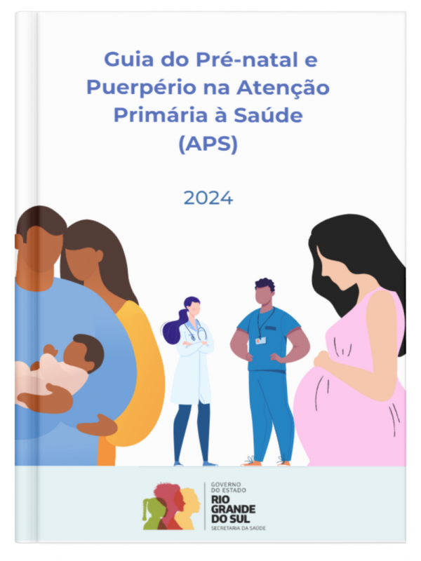 Capa do Guia do Pré-Natal e Puerpério na Atenção Primária à Saúde