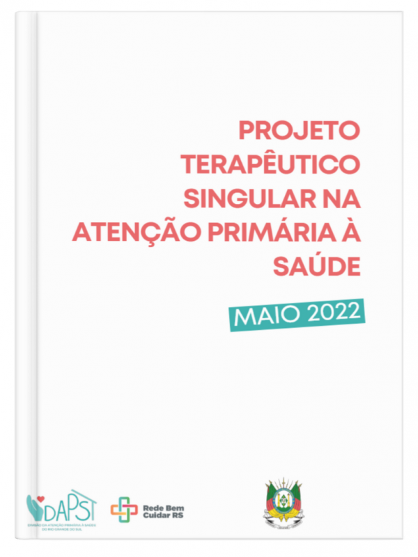 Capa do Guia de Projeto Terapêutico Singular na Atenção Primária à Saúde