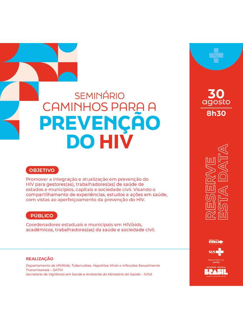 Seminário Caminhos para Prevenção de HIV